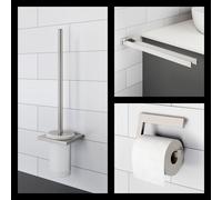 Viverso x add Ensemble d’accessoires de salle de bains 3 en 1, VA3000BN+VA2100BN+VA4300BN,