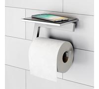 Viverso x add Porte-papier toilette avec tablette, ouvert et mobile, VA2100CR+VA2400CR,