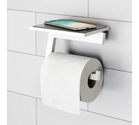 Viverso x add Porte-papier toilette avec tablette, ouvert et mobile, VA2100MW+VA2400MW,