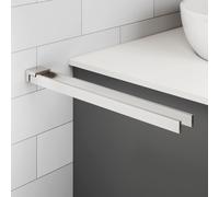 Viverso x add Porte-serviettes de toilette l: 45 H: 25 P: 430 mm, 2 bras, pivotant, VA4300BN,
