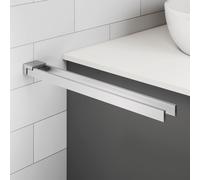 Viverso x add Porte-serviettes de toilette l: 45 H: 25 P: 430 mm, 2 bras, pivotant, VA4300CR,