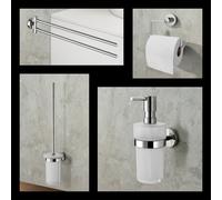Viverso x sense Ensemble d’accessoires de salle de bains 4 en 1, VR3000CR+VR2100CR+VR1000CR+VR4400CR,