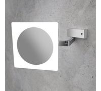 Viverso Zoom me Miroir cosmétique à grossissement x 5, température de couleur de l’éclairage réglable, VM6601CR,
