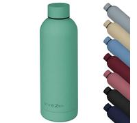 Bouteille, gourde isotherme chaud ou froid en acier inoxydable, réutilisable - 500 ml - Vert - Vivezen