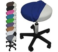 Vivezen - Drap Housse de Protection en éponge pour Tabouret Rond - 10 Coloris