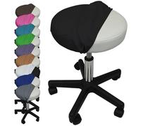 Vivezen - Drap Housse de Protection en éponge pour Tabouret Rond - 10 Coloris