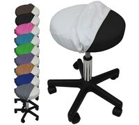 Vivezen - Drap Housse de Protection en éponge pour Tabouret Rond - 10 Coloris