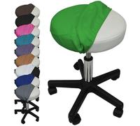 Vivezen - Drap Housse de Protection en éponge pour Tabouret Rond - 10 Coloris