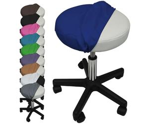 Vivezen - Drap Housse de Protection en éponge pour Tabouret Rond - 10 Coloris