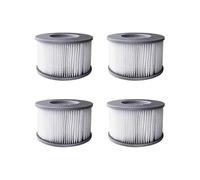 Vividcrate Cartouche Filtrante for Piscines avec Porte-Filtre, Compatible for Miweba, Compatible for MSpa, Remplacement(Filter 4pcs)