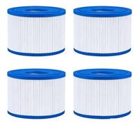 Vividcrate Cartouche filtrante for Spa, Compatible avec Bestway, Taille VI 58323(4pcs)