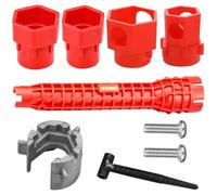 VIVIIHOO - 14 in 1 onde et Robinet, Outillage Plomberie Multifonction pour Évier, Lavabo et Sanitaire