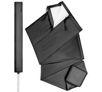 VIVIIHOO Housse de Protection pour étendoir à Linge - Couverture résistante aux intempéries avec Fermeture éclair, 420D Oxford, pour Leifheit & Linomatic 400 Easy (165x16x16 cm)
