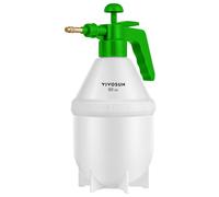 VIVOSON Pulvérisateur à Pression de Jardin 1500 ML Compact et Léger avec Buse en Laiton Réglable, pour l'Arrosage des Plantes, Fleurs, Désherbage et Nettoyage, Vert