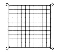 VIVOSUN Filet de treillis élastique de 1,5 x 1,5 m avec 4 crochets pour plantes grimpantes, légumes, fruits et fleurs, lot de 1