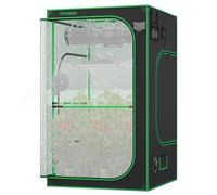 VIVOSUN Pro Tente De Culture 120x120x200cm Tiges 22mm Tissu Oxford Mylar Réfléchissant P448 pour AeroLight A200SE