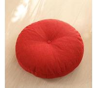 VIXDA Futon Rond Coussin De Sol Oreiller Pouf Jeter Maison Japonais Tatami Tapis Chaise Coussin 45x45x15 Cm