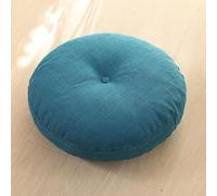 VIXDA Futon Rond Coussin De Sol Oreiller Pouf Jeter Maison Japonais Tatami Tapis Chaise Coussin 45x45x15 Cm