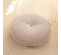 VIXDA Futon Rond Coussin De Sol Oreiller Pouf Jeter Maison Japonais Tatami Tapis Chaise Coussin 45x45x15 Cm