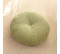 VIXDA Futon Rond Coussin De Sol Oreiller Pouf Jeter Maison Japonais Tatami Tapis Chaise Coussin 45x45x15 Cm