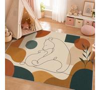 VIXENIUM Tapis d'Entrée Ours Enfant Interieur 60x90 cm