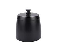 Vkg254 Cendrier d'extérieur avec couvercle en acier inoxydable sans fumée et résistant au vent Convient pour extérieur terrasse familiale