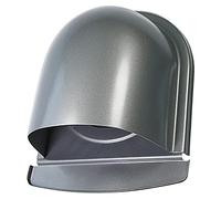 Vklopdsh Extracteur D'éChappement Anti-Corrosion de Hotte de Ventilation en Acier Inoxydable éTanche de 4 Pouces 100Mm pour Couvercle de Sortie D'Air Mural, B