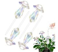 VLEDARLING Lot de 4 Boules D'arrosage pour Plantes, Distributeur Eau Plante | Globe D'arrosage Automatiques, Globes Arrosage Automatique Interieur pour Plantes Espaces Intérieurs et Extérieurs Jardins