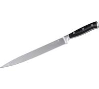 Vleesmes BBQ - Couteau à fileter de qualité supérieure - 1 pièce - Noir/argent - Acier inoxydable