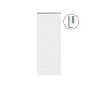 vidaXL Rideau de porte en chaînes 80x201 cm aluminium