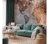 Vlies Fototapete - Carte en couleurs 400x280 cm Cartes k-C-10003-a-a
