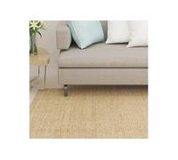 vidaXL Tapis sisal naturel 100 x 300 cm Brun G