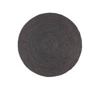 VidaXL Tapis Jute Rond - Gris Foncé 210 cm