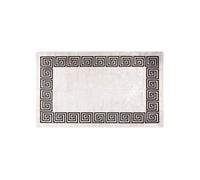 Vloerkleed wasbaar anti-slip 120x180 cm lichtbeige337948