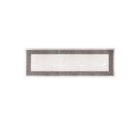 Vloerkleed wasbaar anti-slip 80x300 cm lichtbeige337947