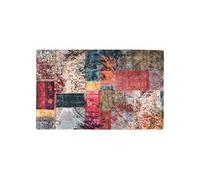 Vloerkleed wasbaar anti-slip patchwork 160x230 cm meerkleurig337967