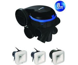Vmc Simple Flux Aldes Easyhome Hygro Premium Ventilation Hygroréglable Silencieuse Et économique - Aldes