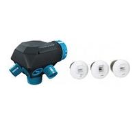 VMC simple flux hygroréglable - Kit piles HYGROCOSY - Jusqu'à 6 sanitaires - Hauteur: 26 Doré G