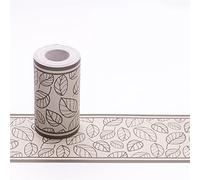 VMDVBNA Frise murale adhesive 10 M/Roll auto-adhésif étanche taille lignes papier peint salle de bain plinthe ligne décor couloir sol frontières autocollant pour la Maison(25)