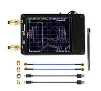 VNA 10K Kit d'analyseur de réseau vectoriel HZ-1.5 GHz MF HF VHF UHF 2,8" Analyseur d'antenne à mesurer l'analyseur spectre(VNA)