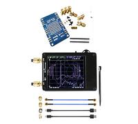 VNA 10K Kit d'analyseur de réseau vectoriel HZ-1.5 GHz MF HF VHF UHF 2,8" Analyseur d'antenne à mesurer l'analyseur spectre(VNA Demo Kit 1)