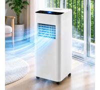 vnmudzeo Climatiseur Mobile pour Petites Pièces - Climatiseur Compact | Plage de Température de 16 à 30 °C,Surface de Couverture de 10 m², Dimensions : 44 × 32 × 65 cm, Tuyau d'Évacuation Inclus