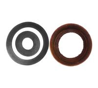 VOANZO Manchons de Pompe à Eau Manuelle, Accessoires de Pompe de puits, Coussinet en Cuir pour Bol de Cuir chevelu, Anneau en Cuir, Manchon en Cuir pour Pompe à Main, Manchon de Piston de Pompe