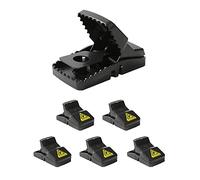VOANZO Pièges à Souris Pièges à Souris 6 Pack Intérieur Extérieur Pièges à Souris Tuant Instantanément Piège à Rongeurs Souris Tuer le Contrôle de la Souris