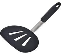 Voarge Spatule ronde extra large en silicone, antiadhésive, large spatule ronde, pour œufs à crêpes et plus encore