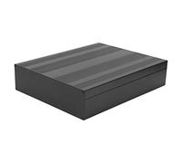 VOBOR Boitier de Projet Aluminium, 0x178x220mm boîtier noir mat boîtier bricolage boîtier de produit électronique boîte en aluminium
