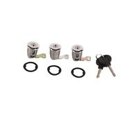 VOBOR Ensemble De Barillet De Serrure De Porte De Voiture Avec Clés, Adapté Pour Partner Berlingo Xsara, Remplacement OEM 252522 9170.G3 9170.CW(3 Lock Cylinder)