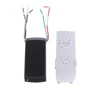 Vocdikficy 110 220v Universel Smart Ventilateur de Plafond Lampe Télécommande Ventilateurs Interrupteur D'Éclairage Portable Anti-Dérapant Récepteur pour