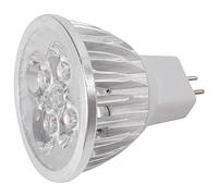 Vocdikficy 4 * 1W GU5.3 MR16 12V LED Ampoule Lampe blanc chaud Spotlight
