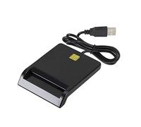 Vocdikficy Lecteur de Carte Intelligente Portable Universel pour Carte Bancaire ID de Carte Fiscale DNIE ATM IC Lecteur de Carte SIM pour TéLéPhones et Tablettes Android